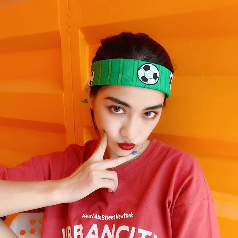 football headscarf football basketball with a hippop turban scarf