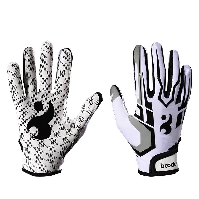 Rugby Gloves [Anti -slip and wear -resistant] White S code