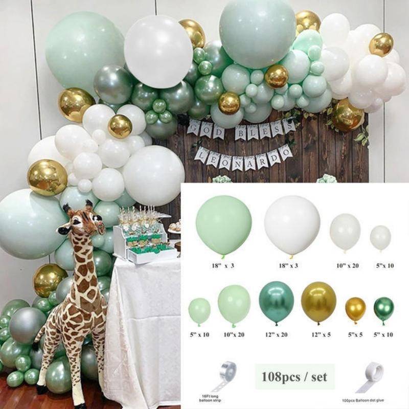 Camouflage green ball set