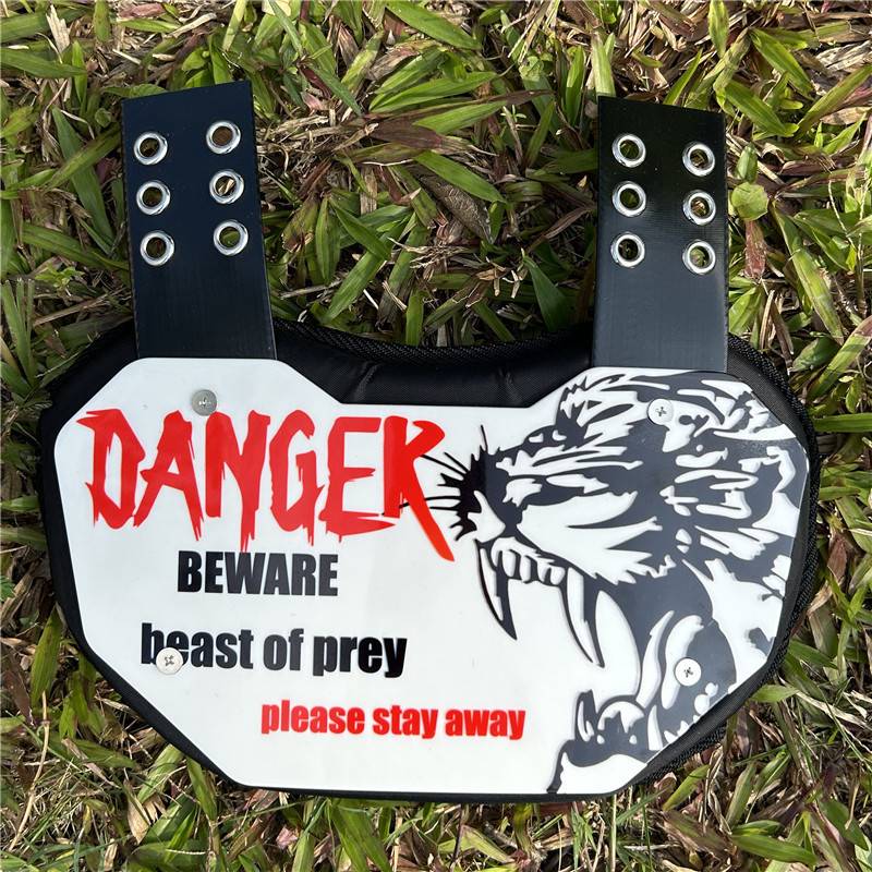 Genuine rugby equipment accessories Battle backpill backboard adult youth adolescent rugby protective back panel