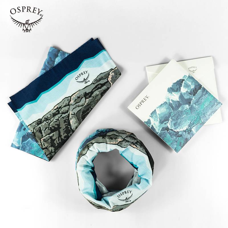 Osprey x dulani eagle outdoor magic headscarf men's and female sports fence and neck mask winter sunscreen ride