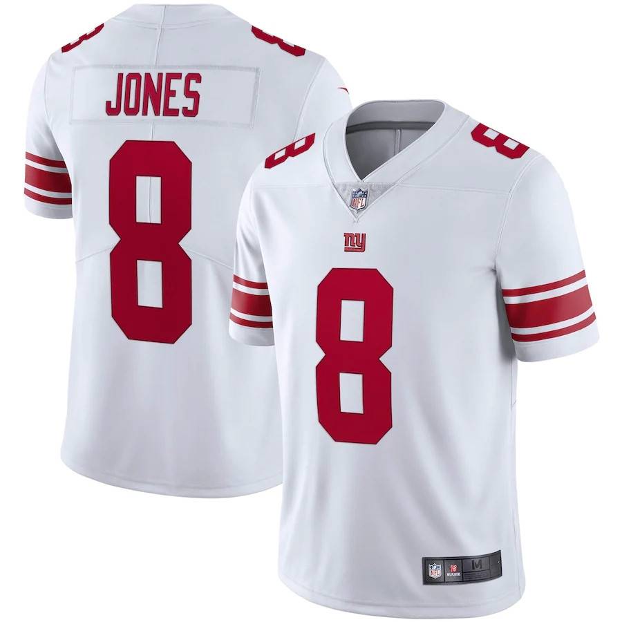 New York Giant New York Giants Rugby Uniform No. 8 Daniel Jones jersey sportswear