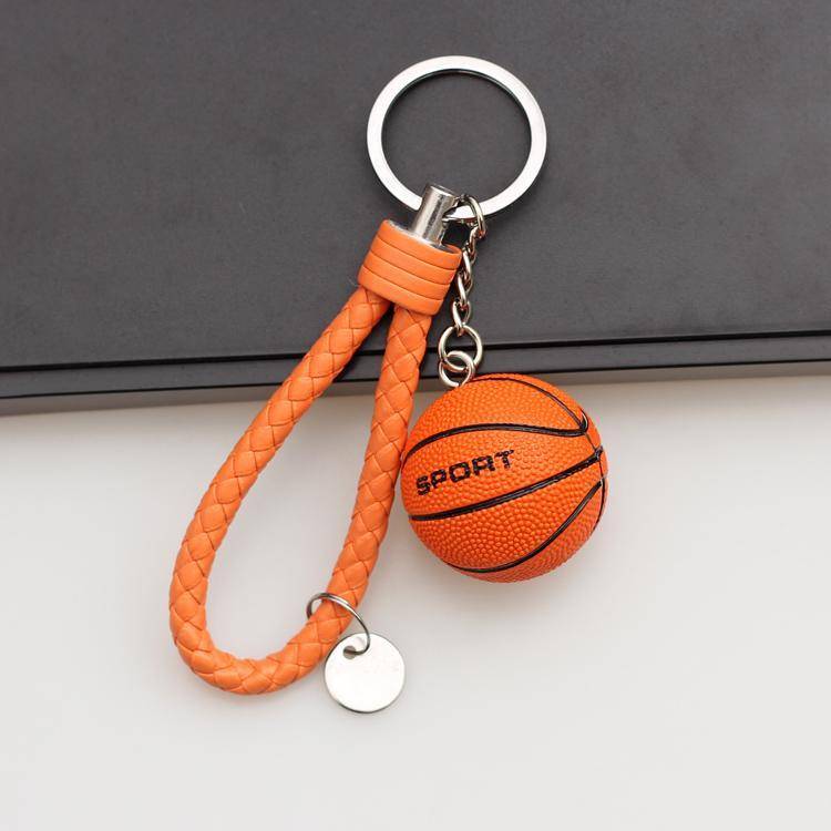 Basketball with word ball+leather rope
