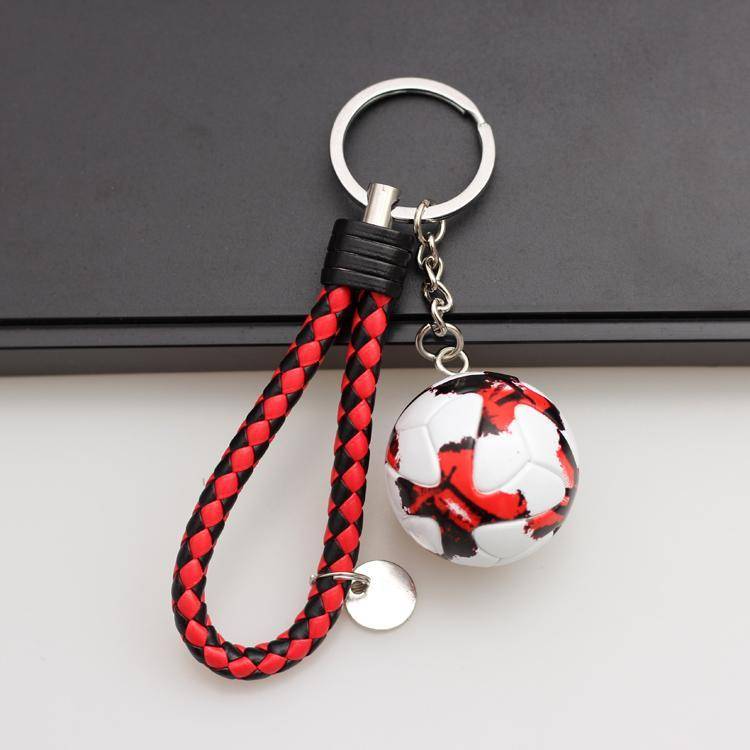 Ruby ball+leather rope