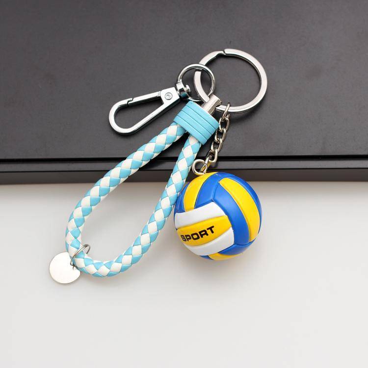 Volleyball characters+leather rope hook