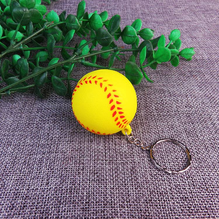 Yellow baseball