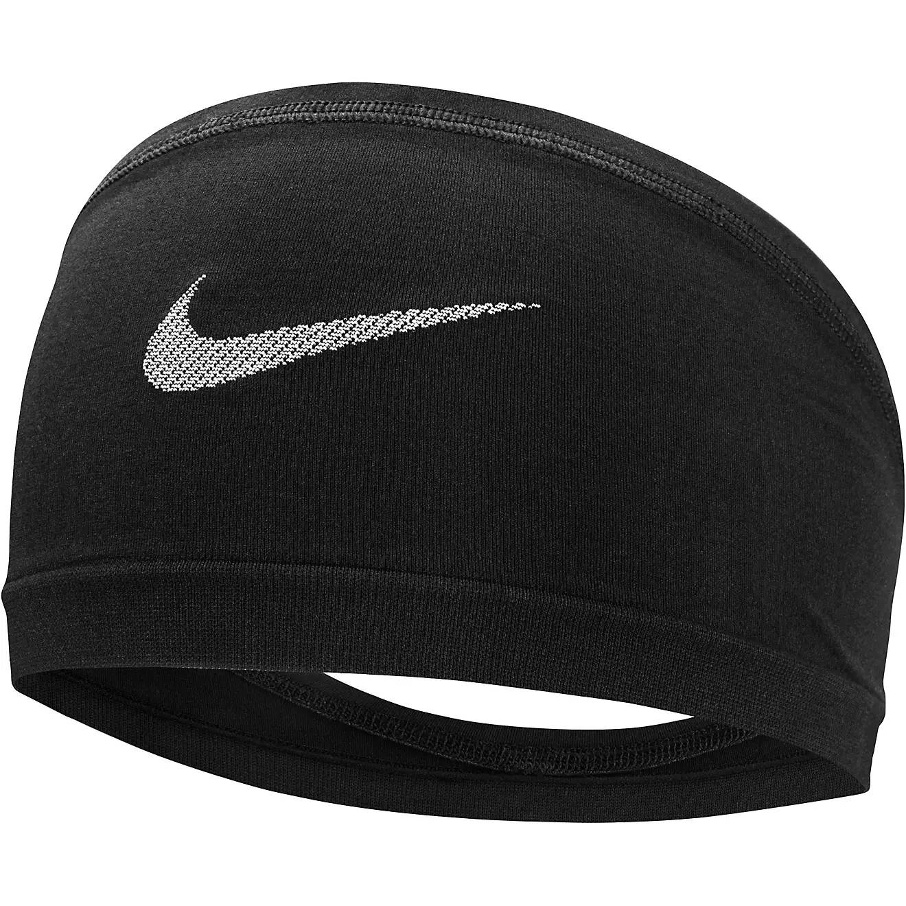 Knitted black hair band