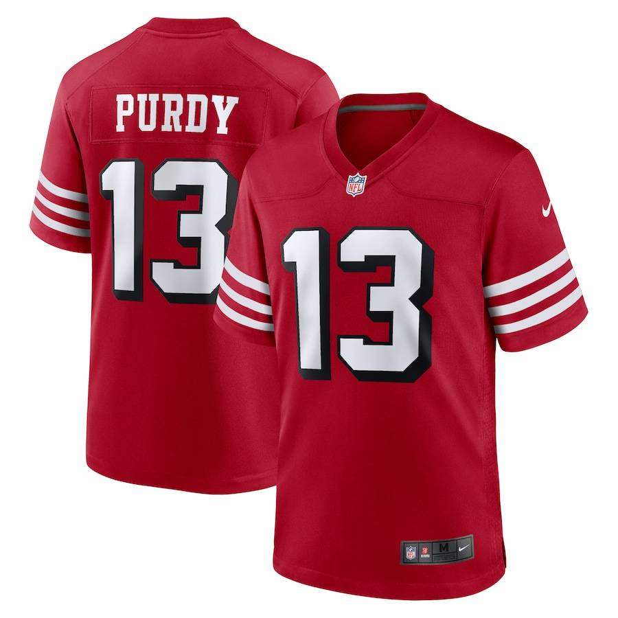 NFL San Francisco 49ers 49ERS Rugby Unit 13 BROCK PURDY jersey