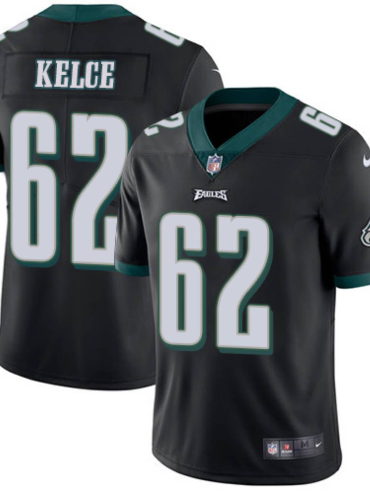 NFL rugby uniform Eagles Philadelphia Eagle Team No. 62 No. 1 HURTS Legend 2 generation embroidered jersey T -shirt
