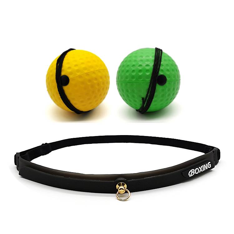Banding silicon headband+light ball+heavy ball