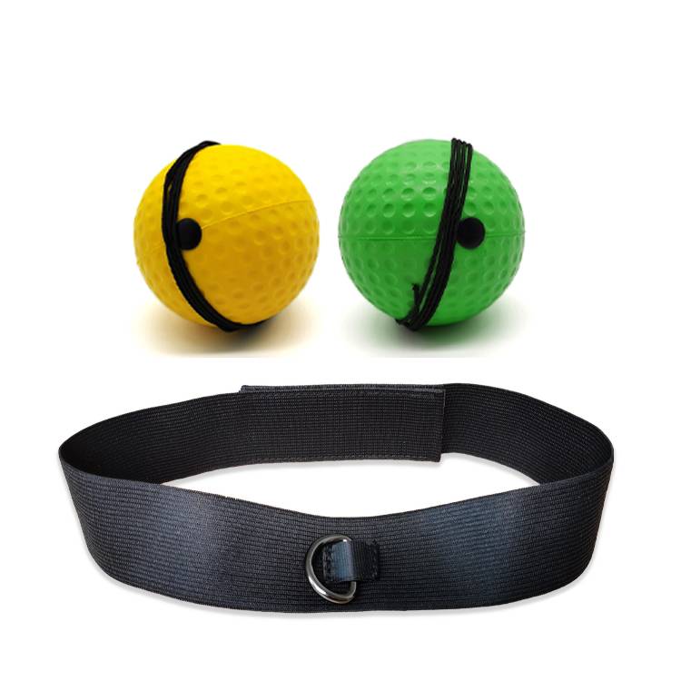 Elastic band buckle headband+light ball+heavy ball