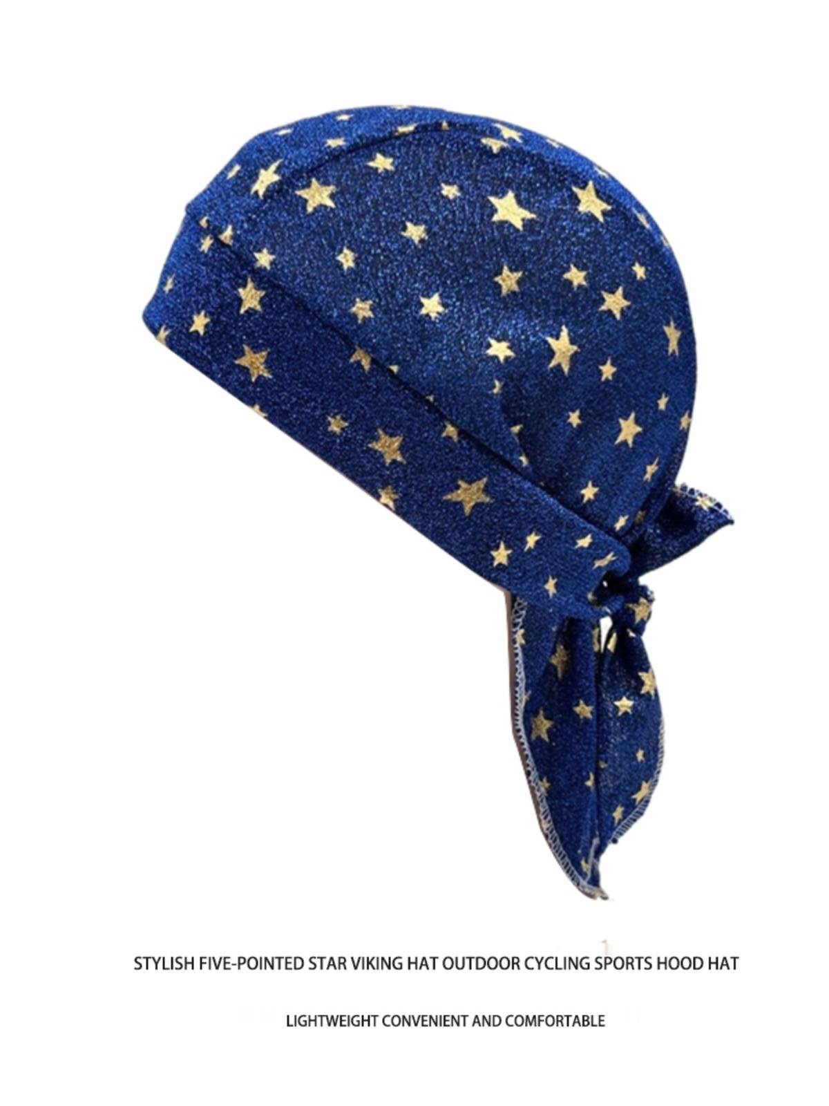 Pirate headscarf men's hat sports running fitness, breathable sweat absorption thin riding sunscreen outdoor bag