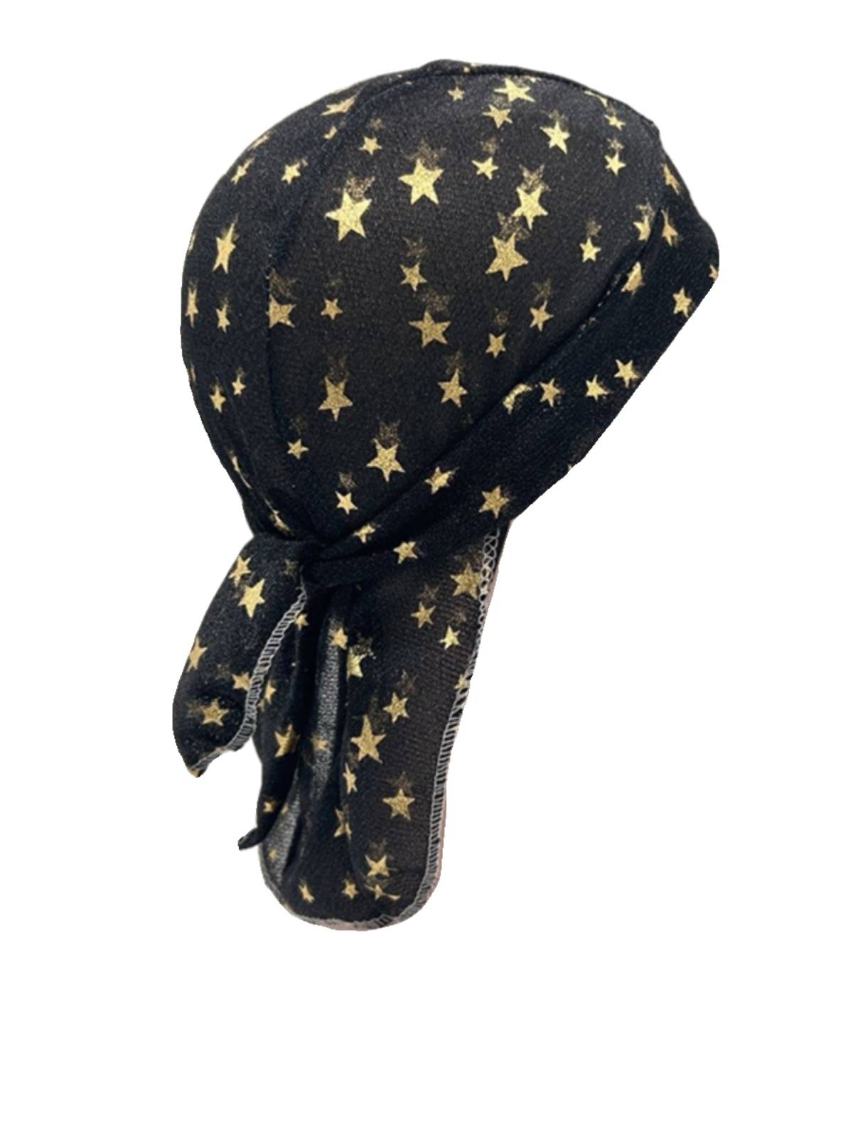 Pirate headscarf men's hat sports running fitness, breathable sweat absorption thin riding sunscreen outdoor bag