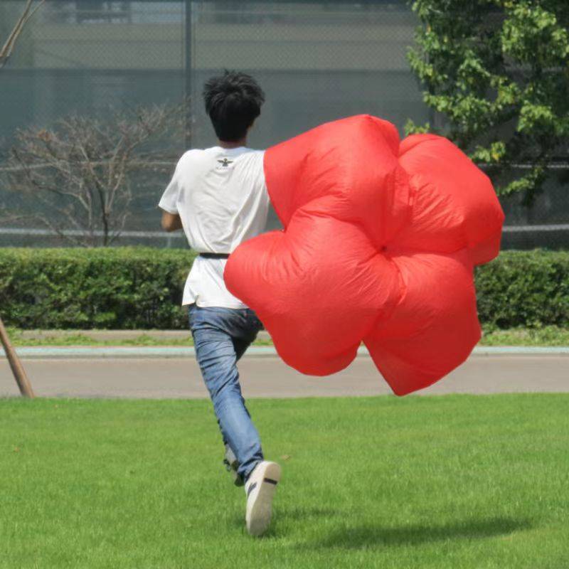 Power training resistance umbrella, track and field explosion force running core force training body capable umbrella football training equipment