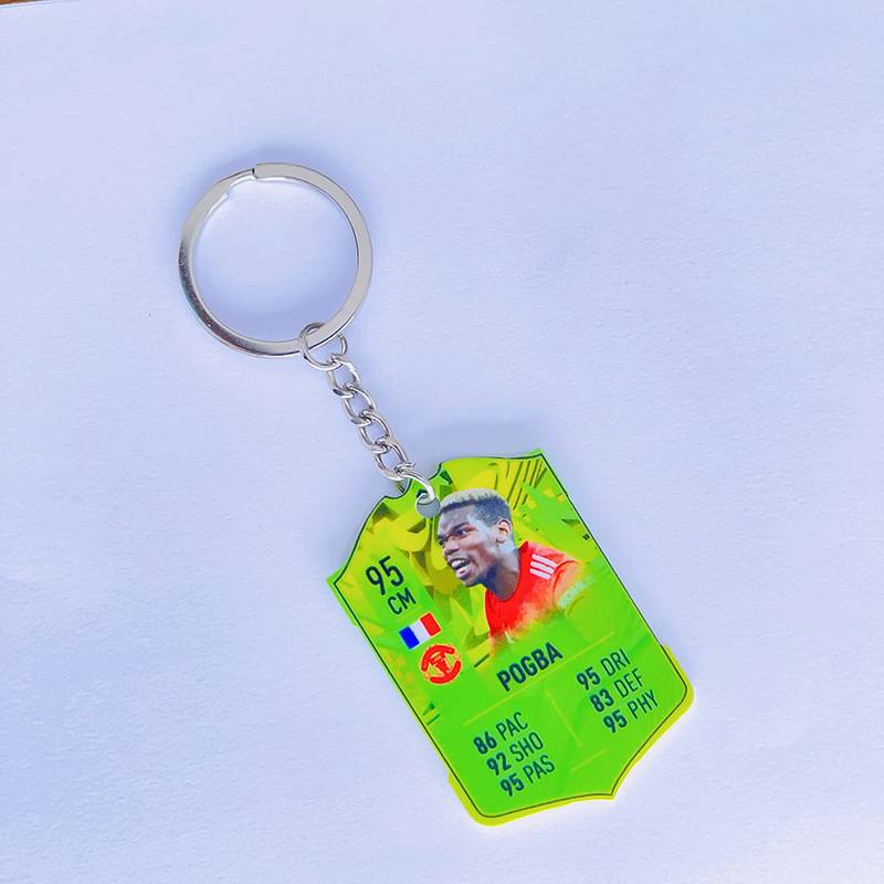 Football Acrylic keychain (Pogba 95)
