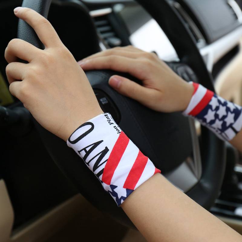Summer cotton thin wrist guards male cover scar tattoo sports gloves sweat -absorbing basketball female yoga sunscreen wrist