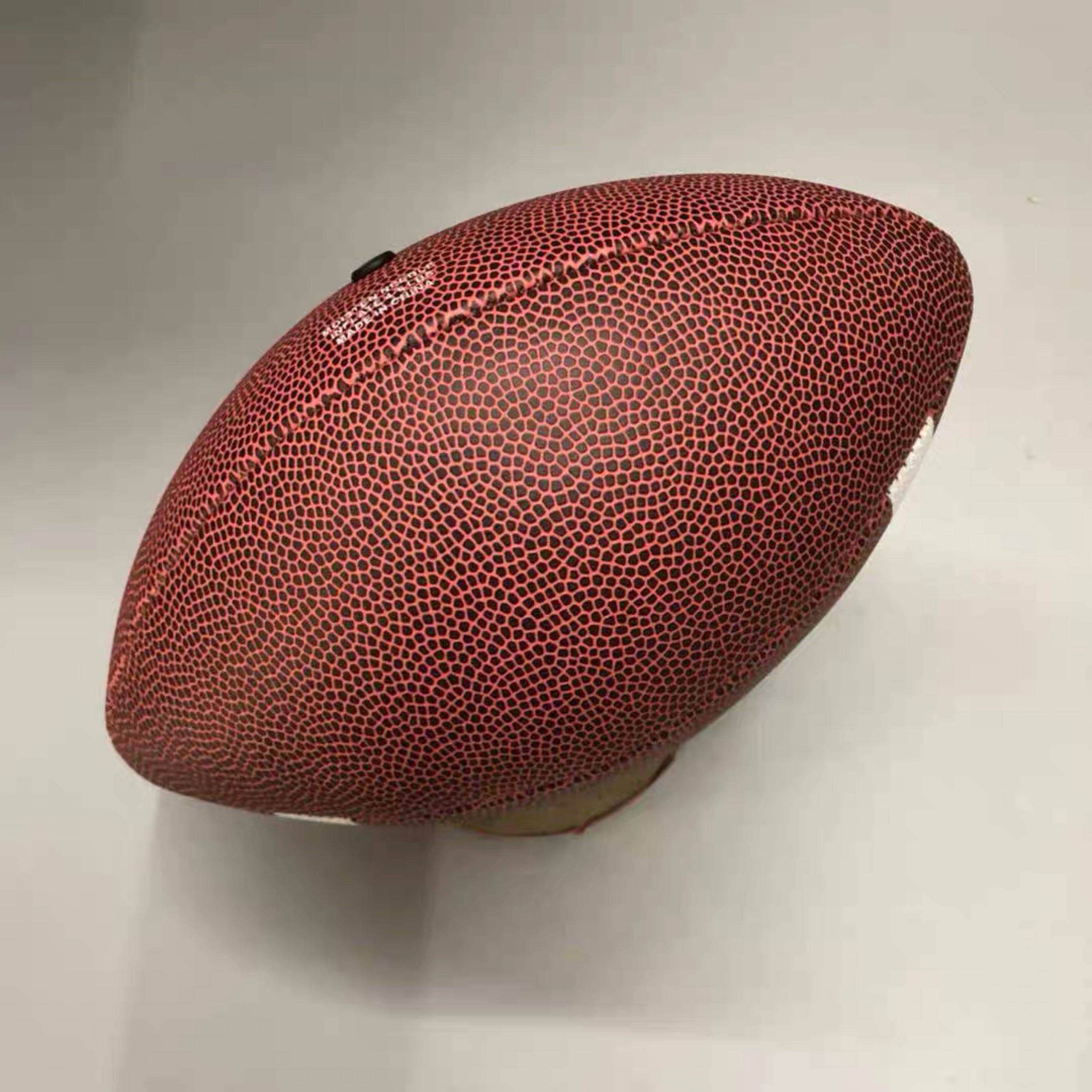 No. 3 American rugby cortex, sweat -absorbent adolescents elementary and middle school students teach soft leather brown children's rugby