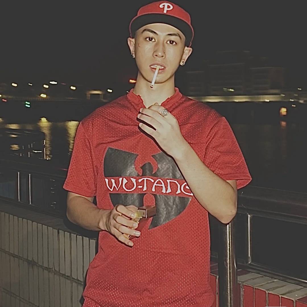 90svtg tail cargo American OldSchool hip -hop printing rugby five -point sleeve mesh jersey T summer