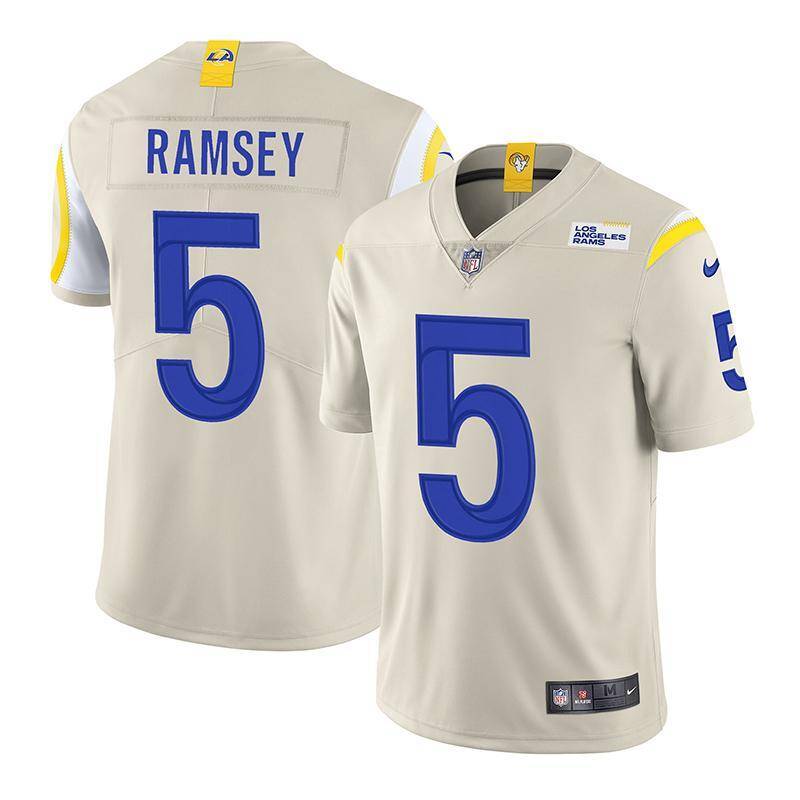 NFL American Rugby League RAMS Los Angeles Ram Team Ramsey Ramsea jersey
