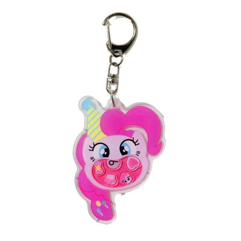 Xiaoma Bolly shakes the music super cute schoolbag, the cute two -sided acrylic pendant student girlfriends accessories gift