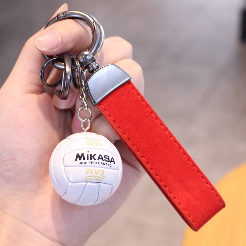 New volleyball keychain Creative Movement is Chinese female male and male Mikasa vailing obscene souvenir contest gift