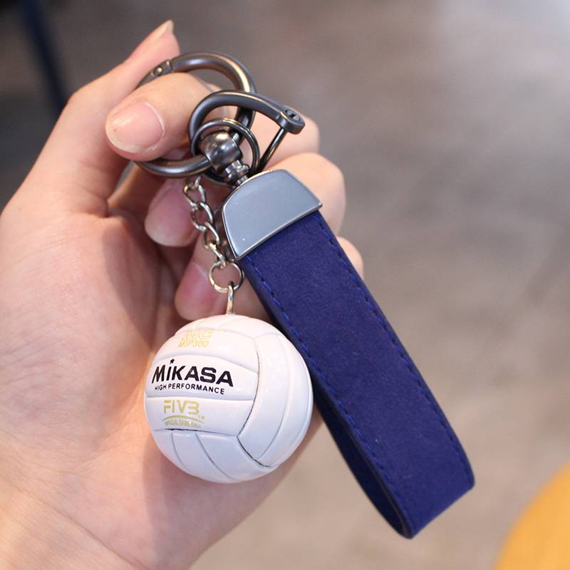 New volleyball keychain Creative Movement is Chinese female male and male Mikasa vailing obscene souvenir contest gift
