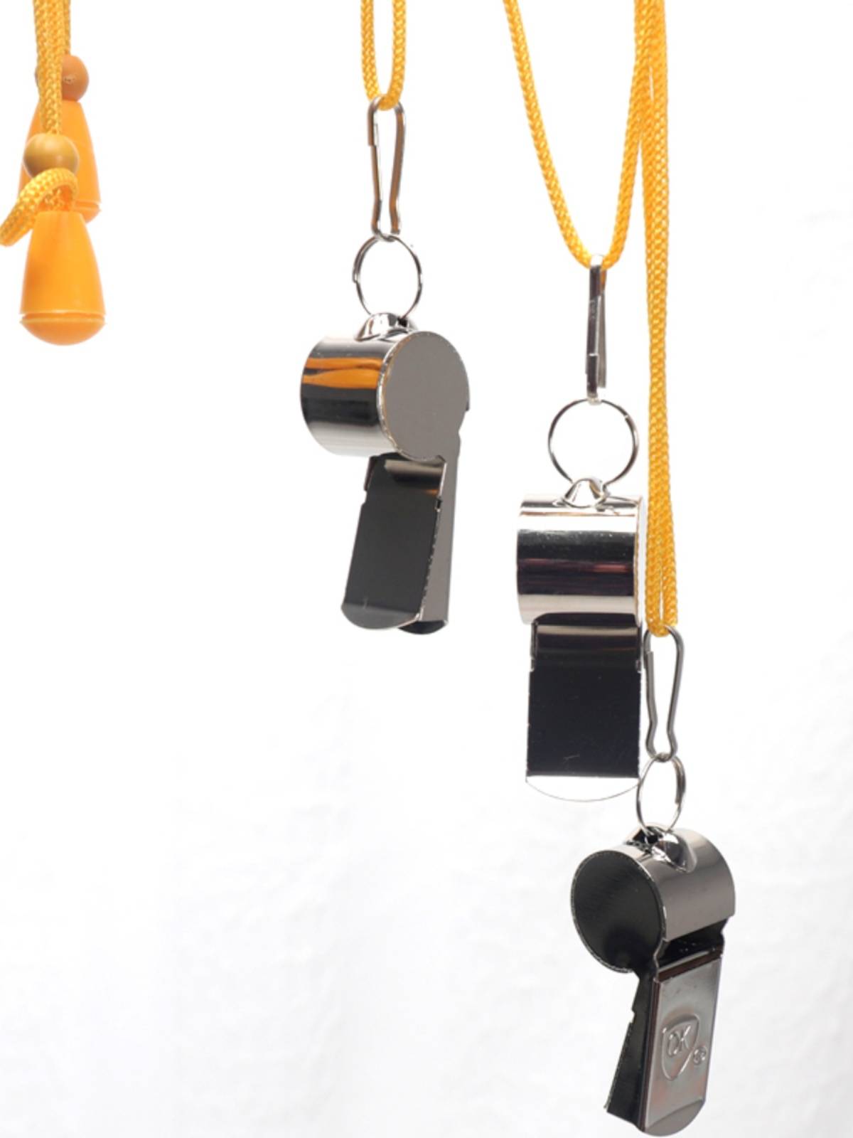 Toning referee dedicated military outdoor training tweeter whistle basketball sports teacher professional with rope whistle