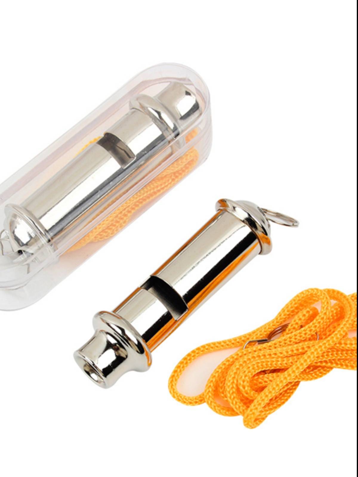 Toning referee dedicated military outdoor training tweeter whistle basketball sports teacher professional with rope whistle