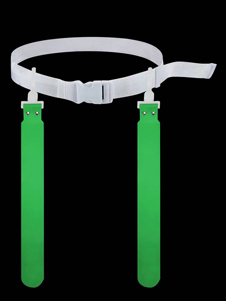 Rugby waist flag air buckle negative pressure silicone buckle repeatedly pulls the torn card game toy to customize logo