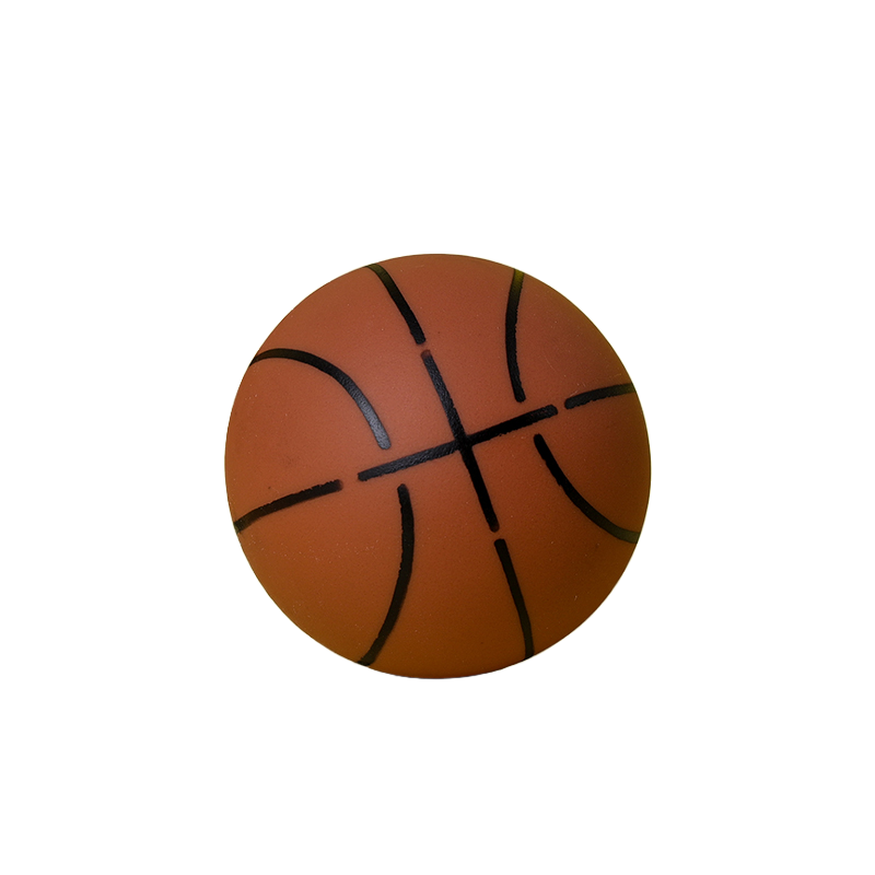 Children's basketball football soft glue sound ball toys infants and young children squeeze hands and grab the ball kindergarten creative gifts