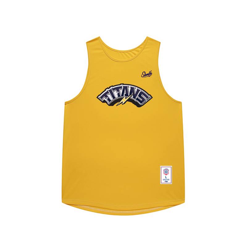 SLAMBLE Shanghai Titan Name Rugby Series Sports vest men's sleeveless sports T -shirt
