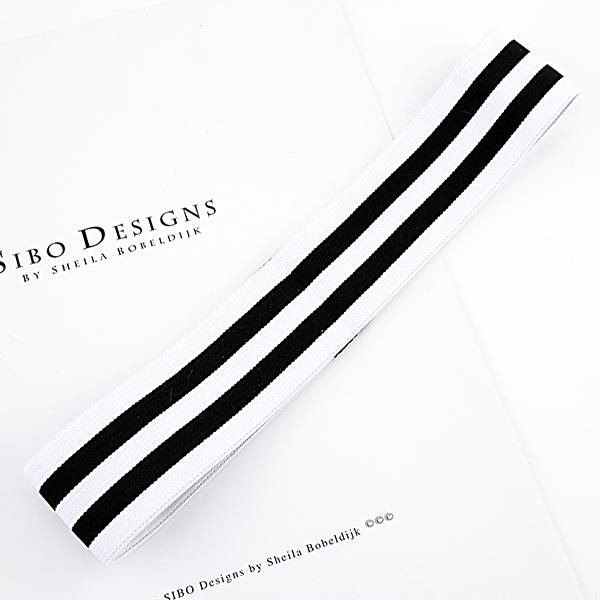 Black and white stripe