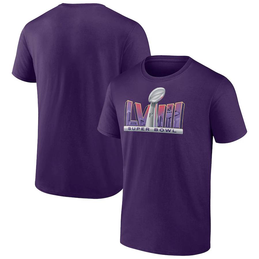 U.S. Rugby Alliance Chiefs Kansas City Emirates Team Super Bowl Cotton Short -sleeved T -shirt