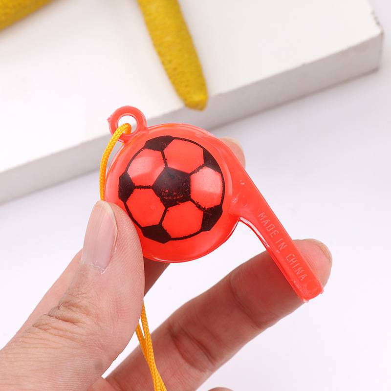 European Cup Football Pass Smile Smile Whistle Referee Children's Gift Fans School Games