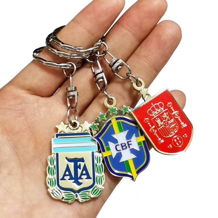 Brazil Germany, Argentine, Italy, Portugal, England, England National Team Football Team Bare Buckle Pendant