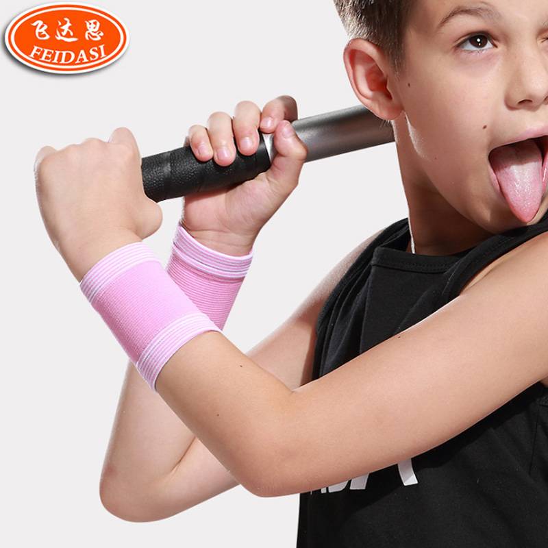 Children's sports knee -nursing elbow basketball football summer thin wrist care professional dance and protection gear boy set