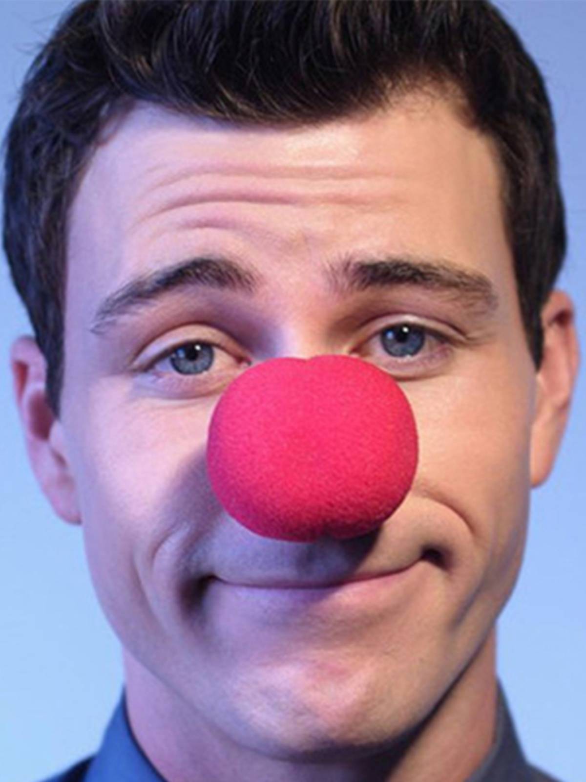 Halloween Clown Performing Clown Nose April Fool's Day Funny Funny Red Nose Big Nose Photography Stage props