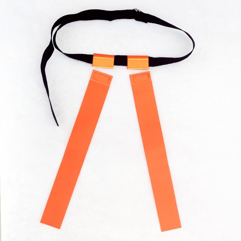 Orange Black Magic Patching Waist Banner