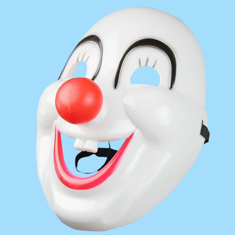 Clown plastic mask