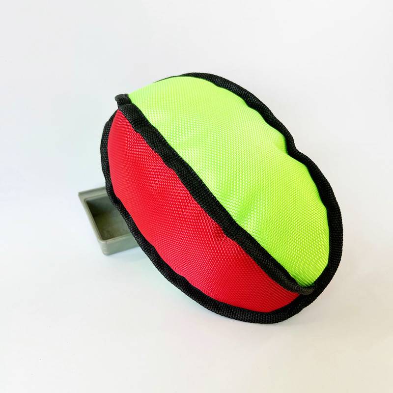 Dog toy toy molaring teeth, bite rugby large dog parabola interactive pet large ball Teddy gold hair products