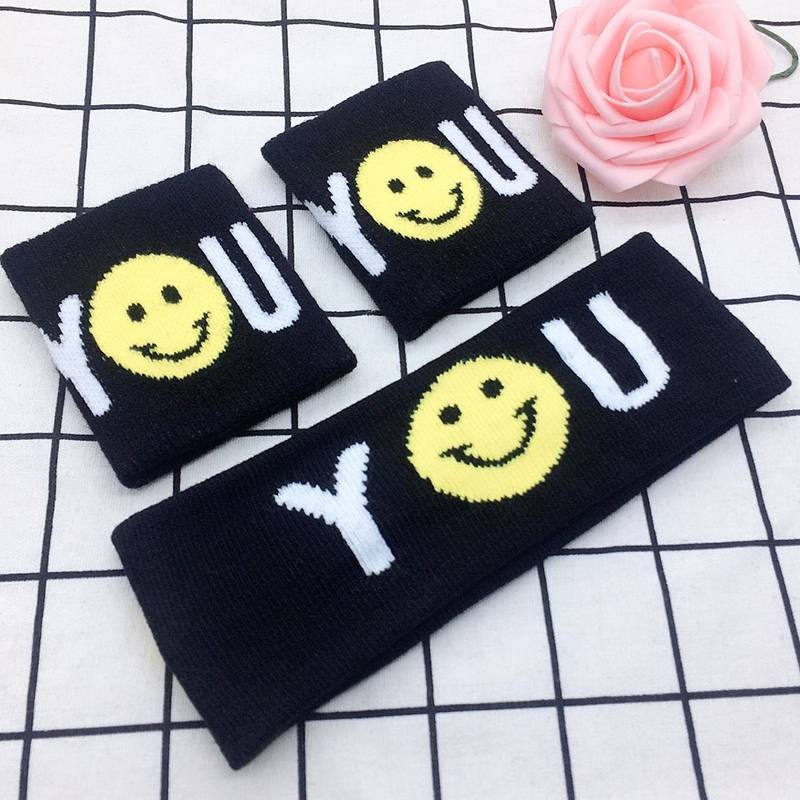 Black You's Smile Three -piece Set