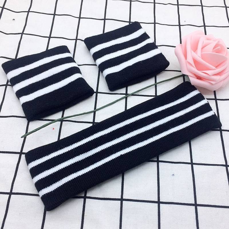 Black stripe three sets