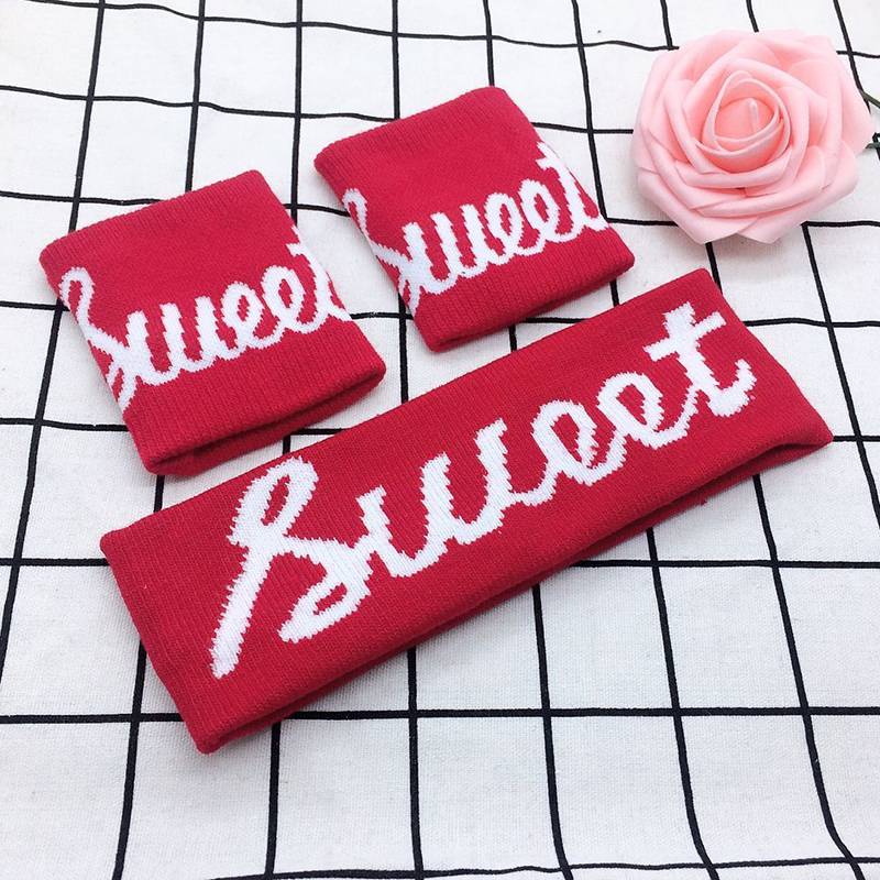 Red Sweet three -piece set