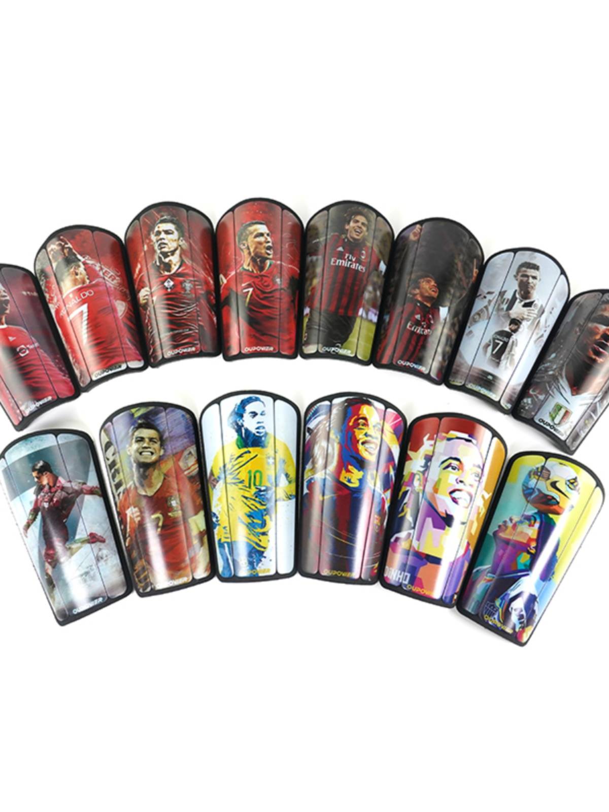 Occupable player custom DIY carbon fiber leggings master board three -piece professional adult children's football feet