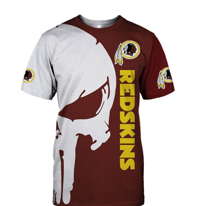 2022 European and American Independence Station Amazon Punisher NFL Football Team men's sports short -sleeved T -shirt men