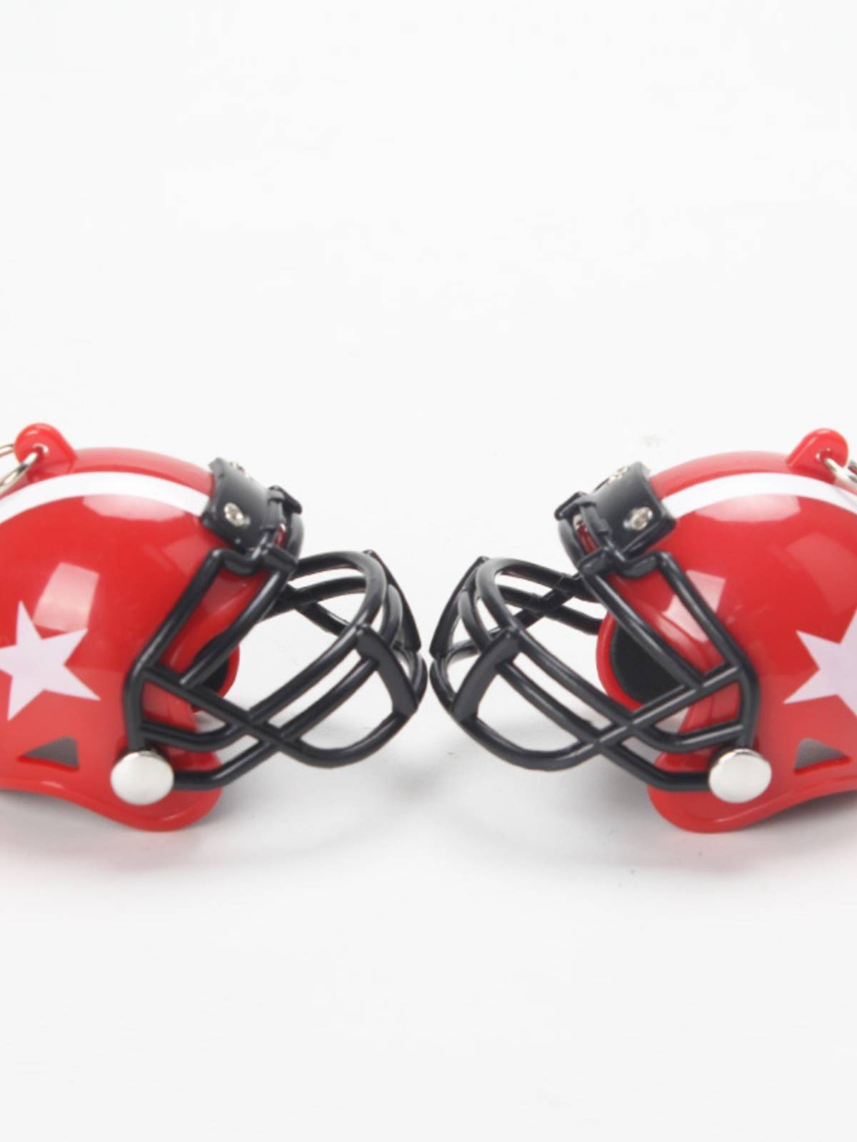 Husher Mi helmet keychain American football small helmet bowl bowl football team souvenir