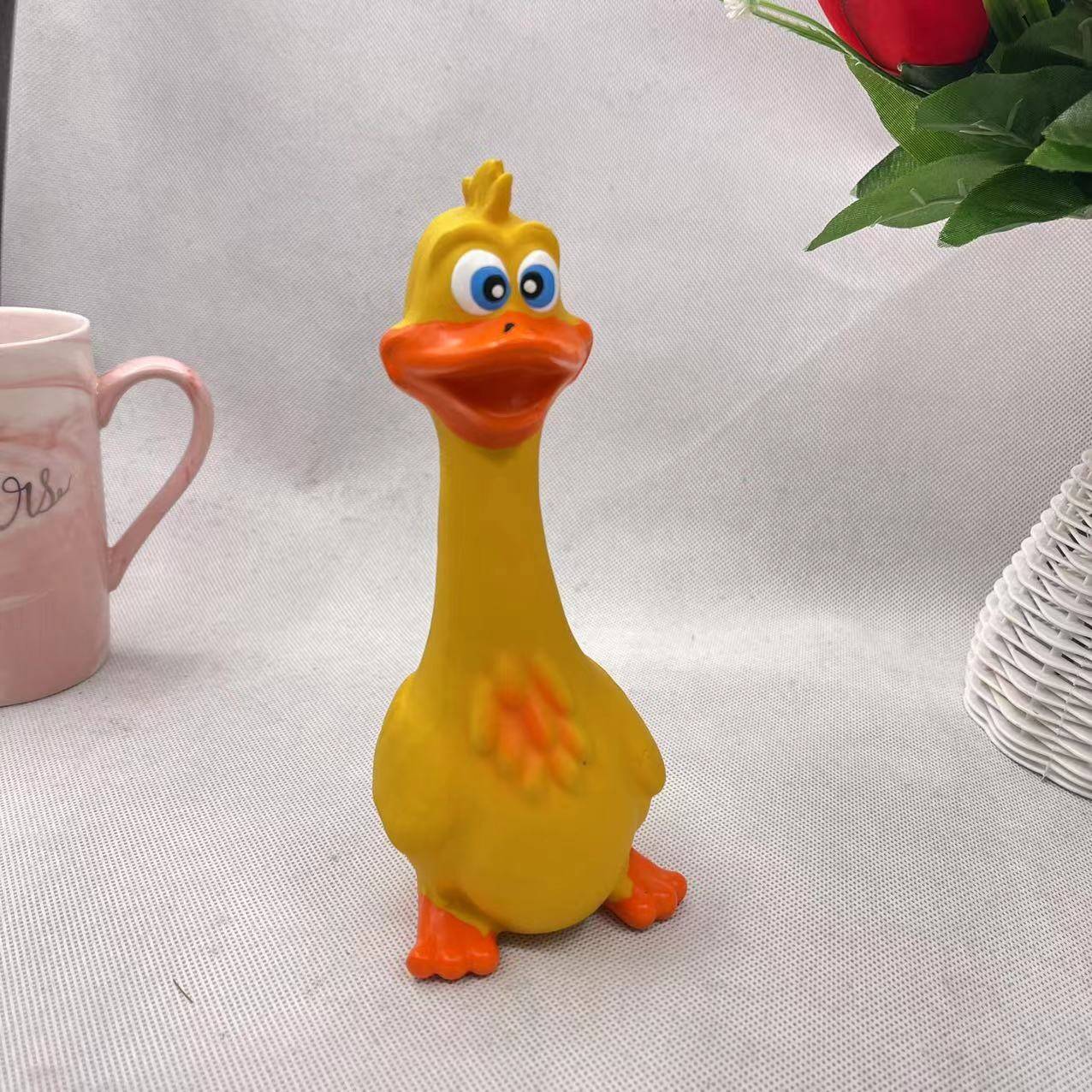 Latex toy -yellow duck