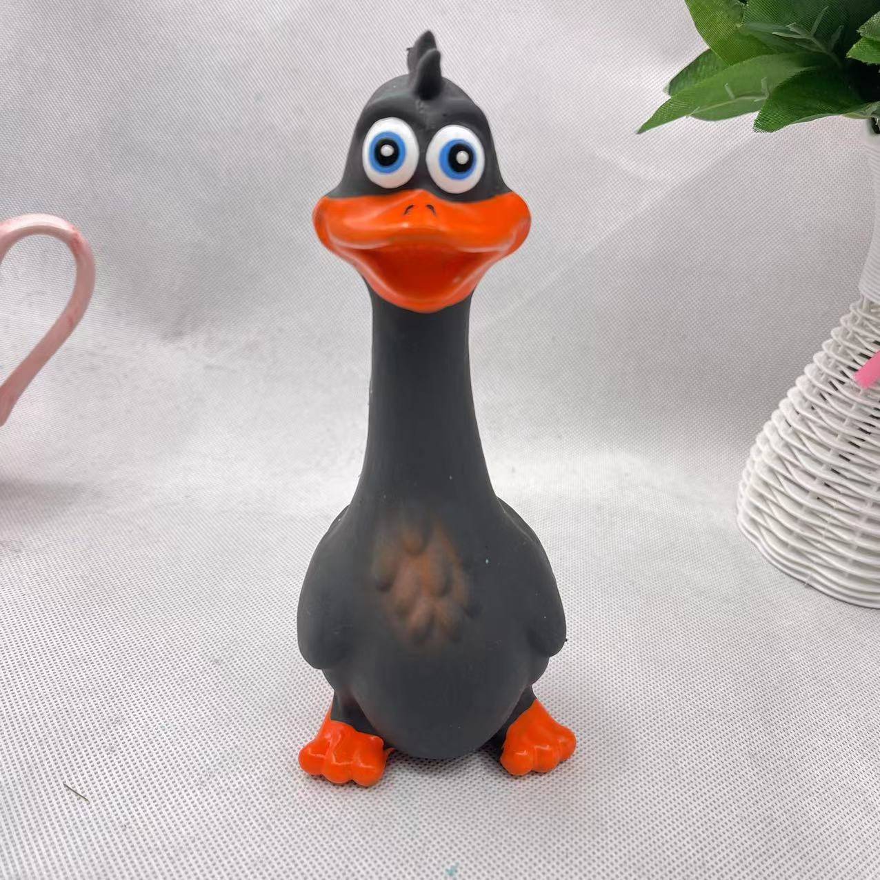Latex toy -black duck