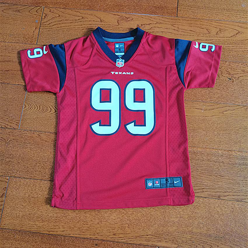 American rugby uniform uniform young children short -sleeved T -shirt sports top parent -child installation training uniforms