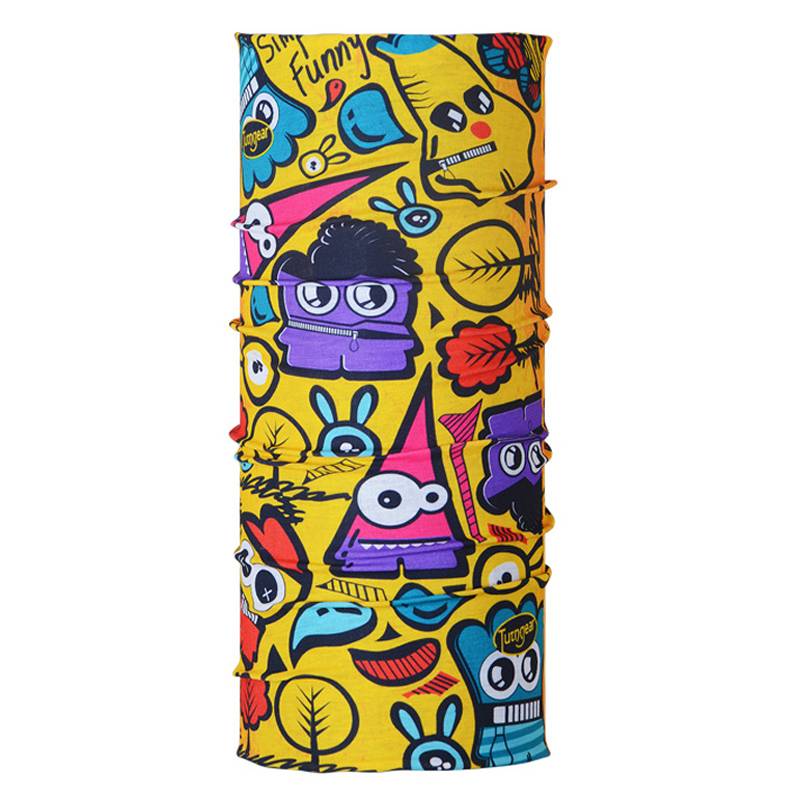 toten coolmax children's outdoor sunscreen turbans, uv-protective motion masks, twilight scarfs